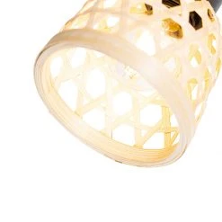 Auslauf 🌟 QAZQA Orientalischer Spot schwarz mit Bambus 2-flammig - Rayan 🔔 -Deckenleuchten Verkaufs-Shop 1576 105625 5