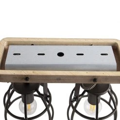 Auslauf 👍 QAZQA Industriestrahler schwarz mit Holz verstellbar 2-Licht - Arthur ❤️ 29 Auslauf 👍 QAZQA Industriestrahler schwarz mit Holz verstellbar 2-Licht - Arthur ❤️ -Deckenleuchten Verkaufs-Shop 1591 102429 13