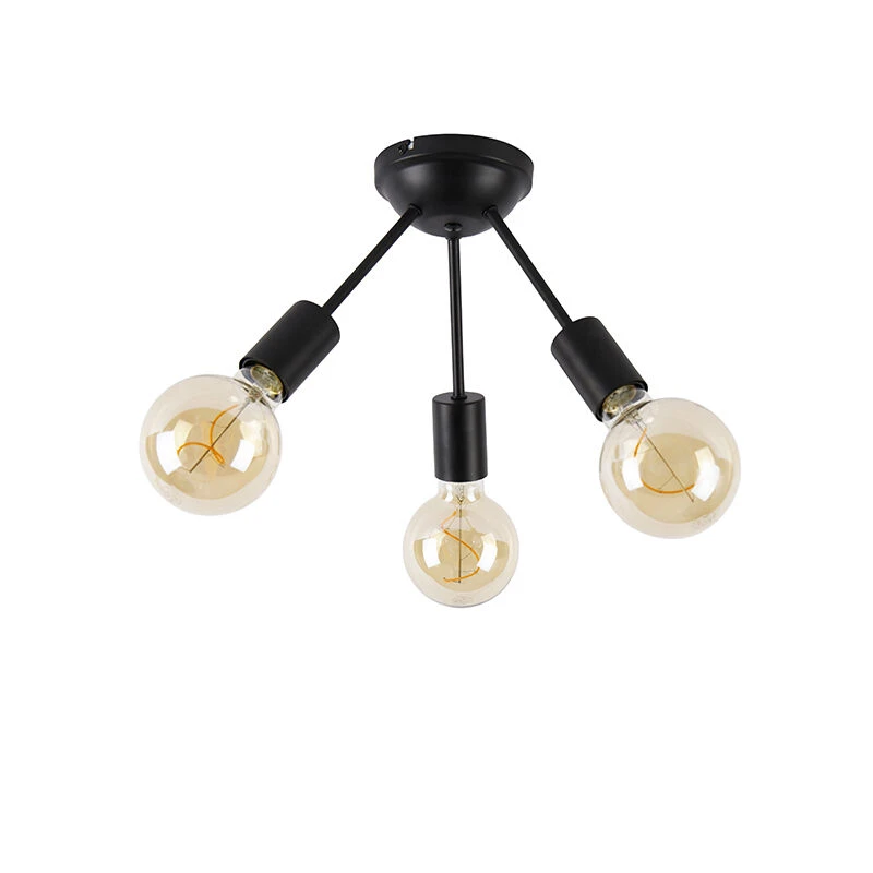 Beste Bewertungen von ✨ QAZQA Moderne Deckenleuchte schwarz 3-Licht - Sputnik 🌟 18 Beste Bewertungen von ✨ QAZQA Moderne Deckenleuchte schwarz 3-Licht - Sputnik 🌟 – Bild 18