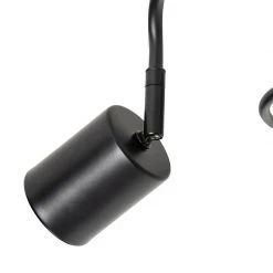 Budget ⭐ QAZQA Moderner Deckenspot schwarz verstellbar 4-flammig - java 🔥 -Deckenleuchten Verkaufs-Shop 1604 105845 2