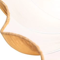 Angebote ⌛ QAZQA Design-Deckenlampe beige Seide 52 cm 3-flammig - Plu 🤩 -Deckenleuchten Verkaufs-Shop 1626 105323 4