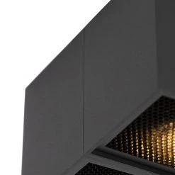 Bestpreis 👍 QAZQA Designspot schwarz 4-flammig - Qubo Honey ❤️ -Deckenleuchten Verkaufs-Shop 1657 98857 7