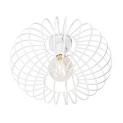 Rabatt ⭐ QAZQA Design plafondlamp wit 39 cm - Johanna 👍 -Deckenleuchten Verkaufs-Shop 1659 105576 5