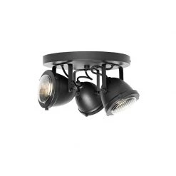 Neu 🤩 QAZQA Industriële spot zwart rond verstelbaar 3-lichts - Emado ✔️ 17 Neu 🤩 QAZQA Industriële spot zwart rond verstelbaar 3-lichts - Emado ✔️ -Deckenleuchten Verkaufs-Shop 1672 105753 6