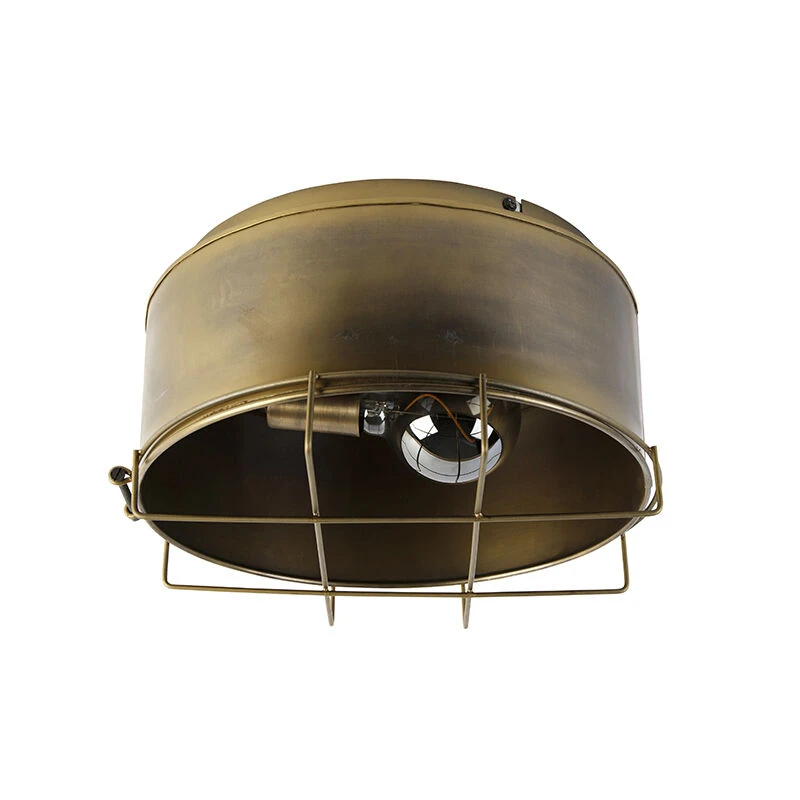 Aktion 🔥 QAZQA Industrielle Deckenleuchte Bronze 35 cm - Barril 🧨 11 Aktion 🔥 QAZQA Industrielle Deckenleuchte Bronze 35 cm - Barril 🧨 – Bild 11