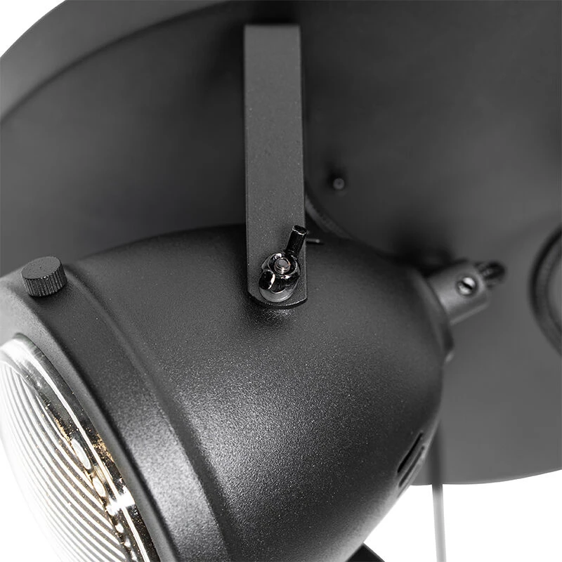 Neu 🤩 QAZQA Industriële spot zwart rond verstelbaar 3-lichts - Emado ✔️ 2 Neu 🤩 QAZQA Industriële spot zwart rond verstelbaar 3-lichts - Emado ✔️ – Bild 2