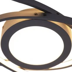 Großhandel 😍 Trio Leuchten Design Deckenleuchte Anthrazit inkl. LED 3-stufig dimmbar - Axy ✔️ -Deckenleuchten Verkaufs-Shop 1695 102801 3