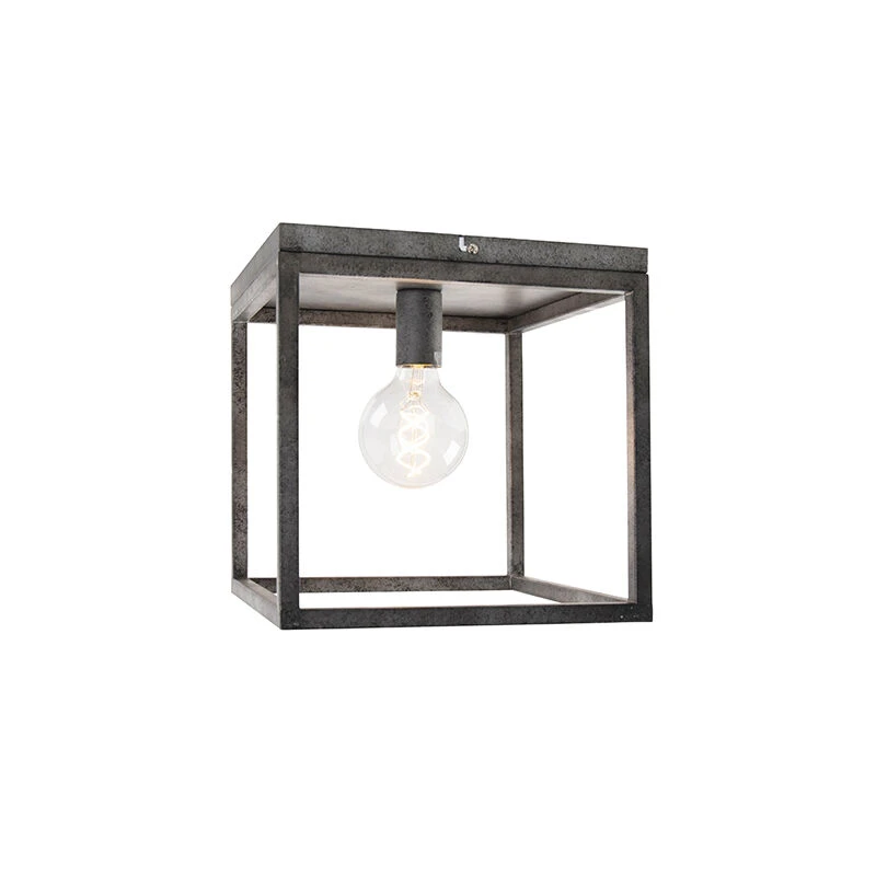 Rabatt 👏 QAZQA Moderne Deckenleuchte Antik Silber - Big Cage ✨ 7 Rabatt 👏 QAZQA Moderne Deckenleuchte Antik Silber - Big Cage ✨ – Bild 7