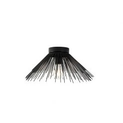 Auslauf 👏 QAZQA Art Deco Deckenlampe schwarz - Besen ❤️ -Deckenleuchten Verkaufs-Shop 1738 104927 10