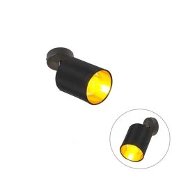 Besorgen 🎁 QAZQA Modernes Punktschwarz verstellbar - Lofty 😍