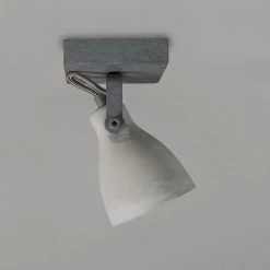 Budget ✔️ QAZQA Set aus 6 industriellen Spots grau Beton 1-Flammig - Creto 🛒 -Deckenleuchten Verkaufs-Shop 1812 96119 2