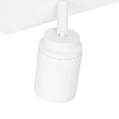 Neu 🛒 QAZQA Professional Moderne badkamer spot wit vierkant 3-lichts IP44 - Ducha 🧨 -Deckenleuchten Verkaufs-Shop 1815 105232 4