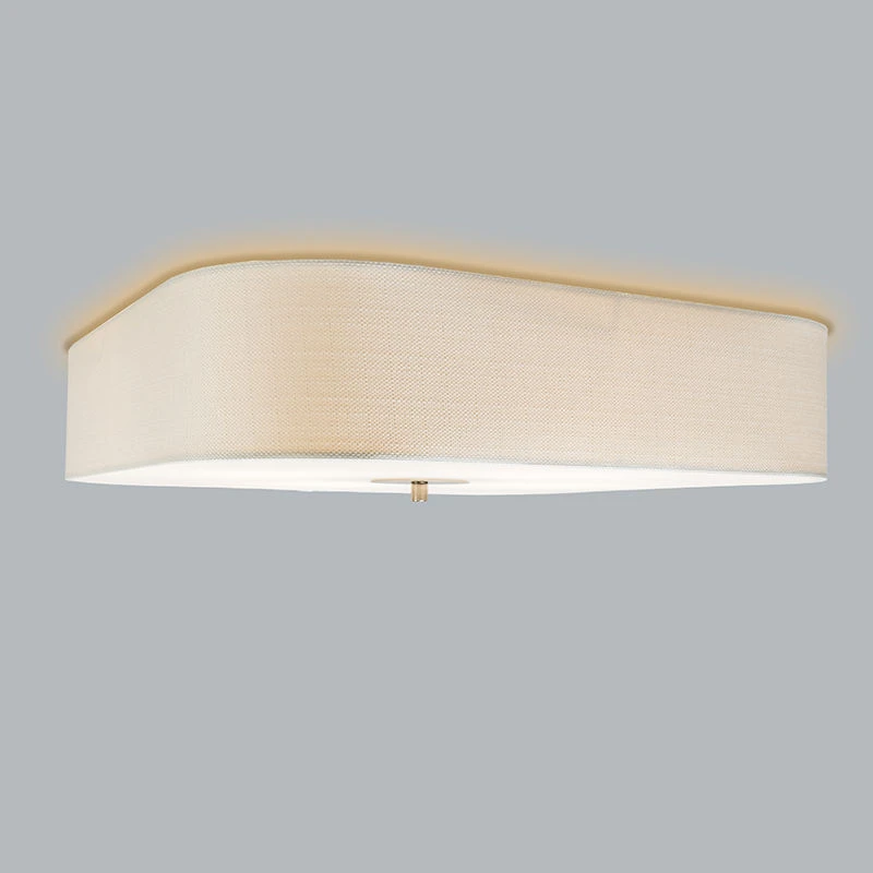 Top 10 🔥 QAZQA Deckenleuchte quadratisch weiß 50 cm - Drum deluxe Jute 🛒 6 Top 10 🔥 QAZQA Deckenleuchte quadratisch weiß 50 cm - Drum deluxe Jute 🛒 – Bild 6