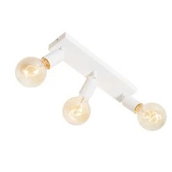 Besorgen 💯 QAZQA Moderne spot wit rechthoekig 3-lichts - Facil 😀 -Deckenleuchten Verkaufs-Shop 1848 105780 6