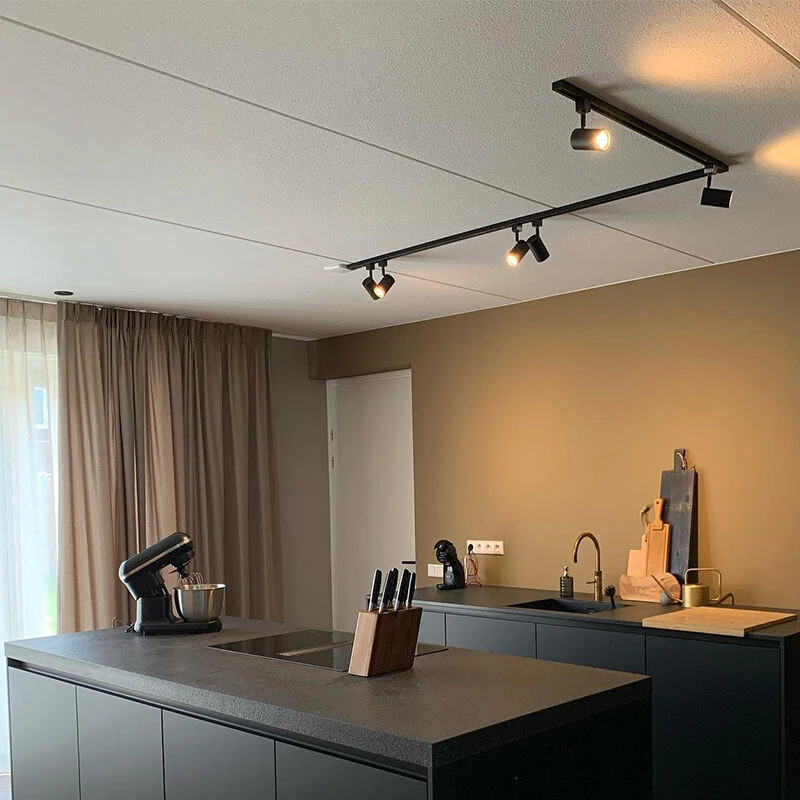 Schlussverkauf 🥰 QAZQA Modernes Schienensystem mit 5 Spots 1-phasig schwarz - Jeana 🔔 14 Schlussverkauf 🥰 QAZQA Modernes Schienensystem mit 5 Spots 1-phasig schwarz - Jeana 🔔 – Bild 14