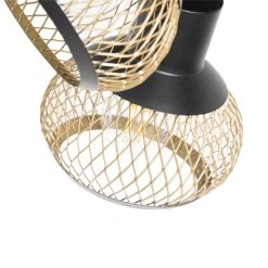 Großhandel 😍 QAZQA Modernes Punktschwarz mit Gold 3-Licht - Lucas 🌟 -Deckenleuchten Verkaufs-Shop 1866 105155 2