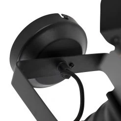 Billig ✨ QAZQA Industriestudio Spot schwarz drehbar und kippbar - Film ❤️ -Deckenleuchten Verkaufs-Shop 1871 96894 6