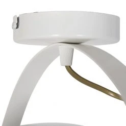 Bestes Angebot 👏 QAZQA Industrielle Deckenleuchte weiß mit gold neigbar - Magna 💯 -Deckenleuchten Verkaufs-Shop 1882 105334 12