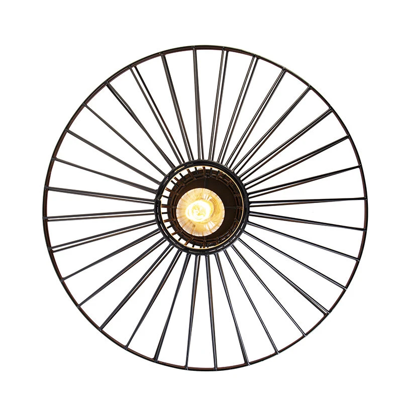 Rabatt 🎉 QAZQA Design-Deckenleuchte schwarz - Zahra 🛒 7 Rabatt 🎉 QAZQA Design-Deckenleuchte schwarz - Zahra 🛒 – Bild 7