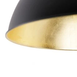 Angebote 🌟 QAZQA Deckenleuchte schwarz mit Gold 42 cm verstellbar - Magnax 🤩 -Deckenleuchten Verkaufs-Shop 1900 102515 3