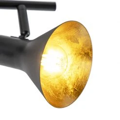 Coupon 🔔 QAZQA Moderner Spot schwarz 2-Flammig - Magno Vato 🔔 -Deckenleuchten Verkaufs-Shop 1902 99072 4