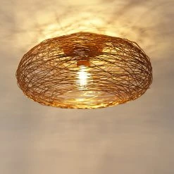 Blitzangebot 🔥 QAZQA Design-Deckenleuchte Kupfer oval - Sarella ❤️ -Deckenleuchten Verkaufs-Shop 1930 104535 9