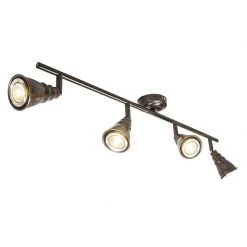 Bestes Angebot 😉 QAZQA Deckenstrahler rostbraun schwenk- und neigbar - Coney 4 😍