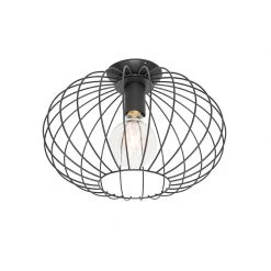 Neu 👍 QAZQA Design-Deckenleuchte schwarz - Margarita 🎉 -Deckenleuchten Verkaufs-Shop 1933 105350 5