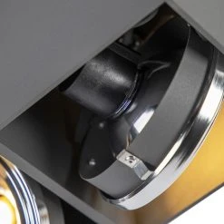 Rabatt 🔔 QAZQA Design Spot rechteckig 2-hellgrau inkl. 2 x G9 - Box 🔔 -Deckenleuchten Verkaufs-Shop 1949 99078 3