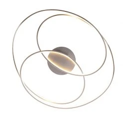 Billig 😀 Trio Leuchten Deckenleuchte Stahl 80 cm inkl. LED 3-stufig dimmbar - Rowin ⭐ -Deckenleuchten Verkaufs-Shop 1965 102792 7