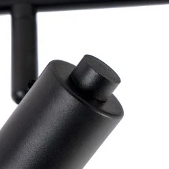 Coupon 🔔 QAZQA Moderner Spot schwarz 2-Flammig - Magno Vato 🔔 -Deckenleuchten Verkaufs-Shop 1972 99072 6