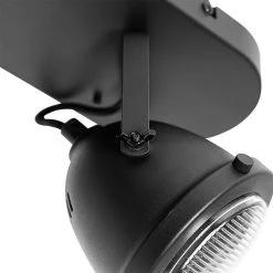 Rabatt ❤️ QAZQA Industriële spot zwart verstelbaar 2-lichts - Emado 😀 -Deckenleuchten Verkaufs-Shop 1998 105752 5