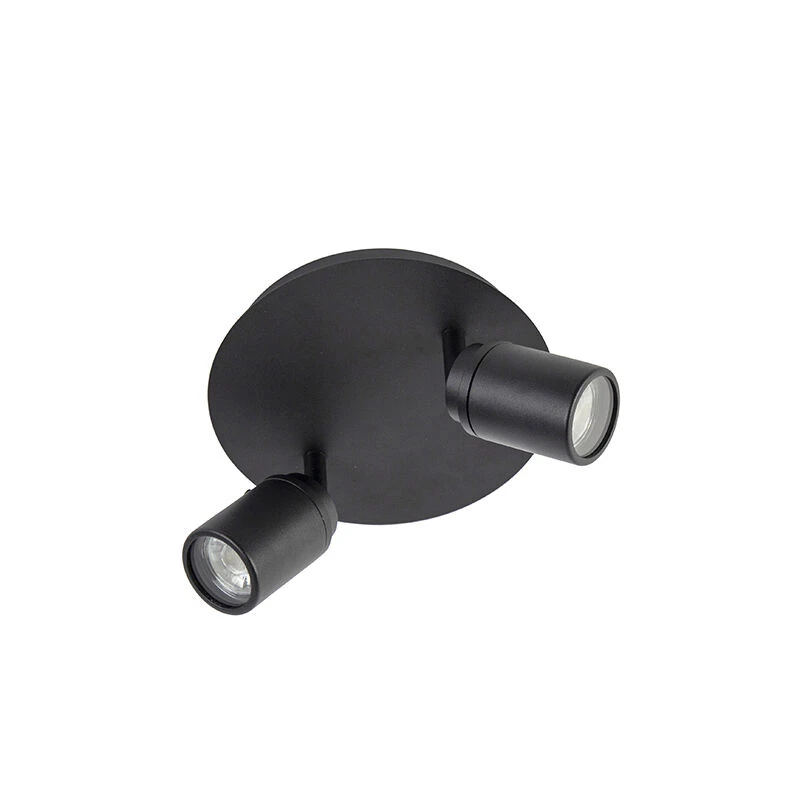 Billig 🛒 QAZQA Moderner Badstrahler schwarz 2-flammig IP44 - Ducha 😍 14 Billig 🛒 QAZQA Moderner Badstrahler schwarz 2-flammig IP44 - Ducha 😍 – Bild 14