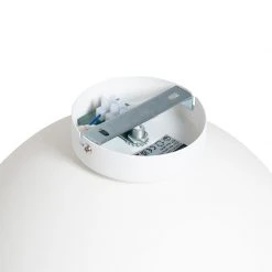 Großhandel ⌛ QAZQA Orientalische Deckenlampe weiß mit Rattan 30 cm - Magna Rattan ✨ -Deckenleuchten Verkaufs-Shop 2015 105032 9