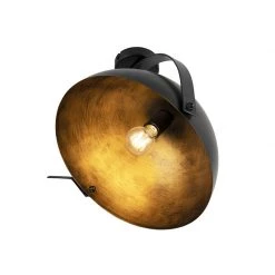 Bestes Angebot 🌟 QAZQA Industriedeckenleuchte schwarz mit Goldkipp - Magna 😉 -Deckenleuchten Verkaufs-Shop 2016 97586 10