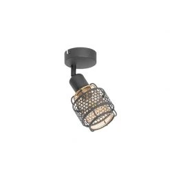 Am billigsten ✨ QAZQA Design-Deckenleuchte Schwarz mit Gold - Noud ✔️ -Deckenleuchten Verkaufs-Shop 2029 105045 14