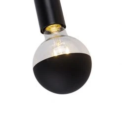 Neu 🤩 QAZQA Moderne Deckenleuchte schwarz - Facile 🎉 -Deckenleuchten Verkaufs-Shop 2036 102456 15