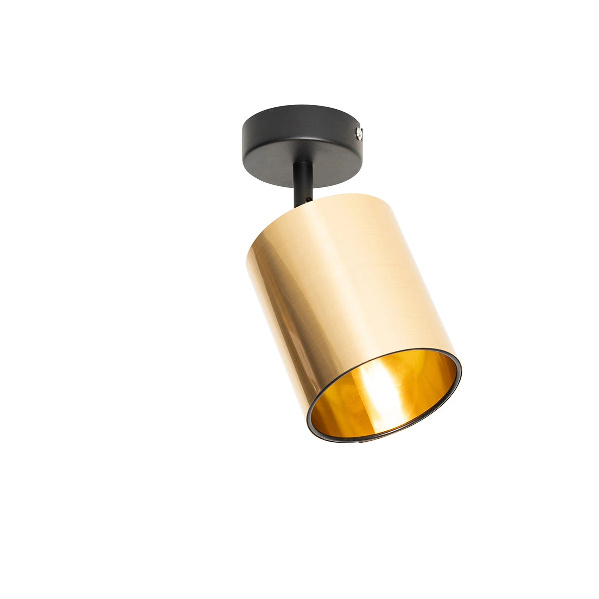 Billig 👍 QAZQA Moderne spot zwart met goud - Lofty 🥰 9 Billig 👍 QAZQA Moderne spot zwart met goud - Lofty 🥰 – Bild 9