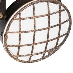 Rabatt 👏 QAZQA Vintage Fleck rostbraun länglich 4-flammig - Tamina 🎁 -Deckenleuchten Verkaufs-Shop 2073 104429 3