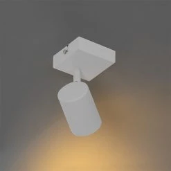 Am billigsten 👍 QAZQA Moderner Spot weiß verstellbar - Jeana 🛒 -Deckenleuchten Verkaufs-Shop 2077 103883 10