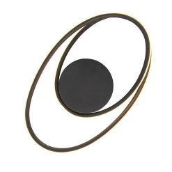 Brandneu ❤️ QAZQA Design Deckenleuchte schwarz inkl. LED 3-stufig dimmbar - Rowan 🔔 23 Brandneu ❤️ QAZQA Design Deckenleuchte schwarz inkl. LED 3-stufig dimmbar - Rowan 🔔 -Deckenleuchten Verkaufs-Shop 2077 99068 9