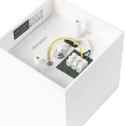 Coupon 😉 QAZQA Design-Spot weiß quadratisch - Box 🔥 -Deckenleuchten Verkaufs-Shop 2082 104784 8