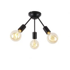 Beste Bewertungen von ✨ QAZQA Moderne Deckenleuchte schwarz 3-Licht - Sputnik 🌟 23 Beste Bewertungen von ✨ QAZQA Moderne Deckenleuchte schwarz 3-Licht - Sputnik 🌟 -Deckenleuchten Verkaufs-Shop 2104 102462 5