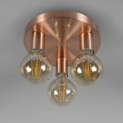 Blitzangebot ๐ QAZQA Art Deco Deckenleuchte Kupfer - Facil 3 ๐ 14 Blitzangebot ๐ QAZQA Art Deco Deckenleuchte Kupfer - Facil 3 ๐ -Deckenleuchten Verkaufs-Shop 2105 92427 6