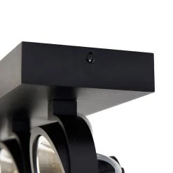 Rabatt 🌟 QAZQA Industrie-Spot schwarz verstellbar 3-flammig - Go 😉 -Deckenleuchten Verkaufs-Shop 2115 104796 5