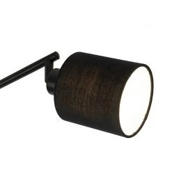 Billig 🤩 QAZQA Moderne Deckenleuchte schwarz 89,5 cm 4-Licht verstellbar - Hetta 😀 -Deckenleuchten Verkaufs-Shop 2124 102405 4