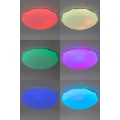 Bestes Angebot 🔔 QAZQA Smart Deckenleuchte weiß 51 cm inkl. LED und Dimmer - Emma 🛒 -Deckenleuchten Verkaufs-Shop 2127 103952 12