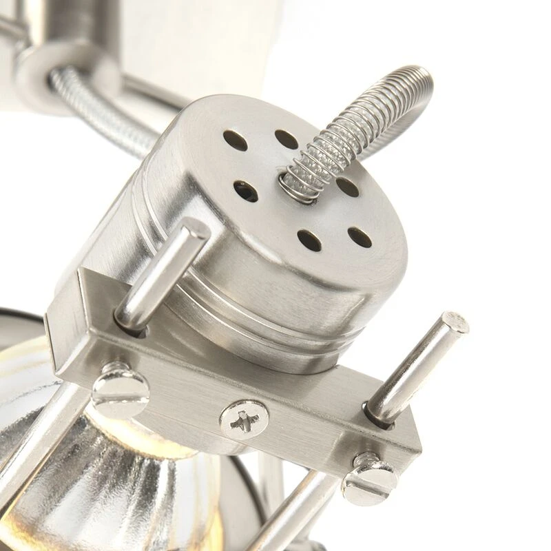 Am billigsten 🥰 QAZQA Industriespot Stahl drehbar und kippbar - Suplux 🥰 3 Am billigsten 🥰 QAZQA Industriespot Stahl drehbar und kippbar - Suplux 🥰 – Bild 3