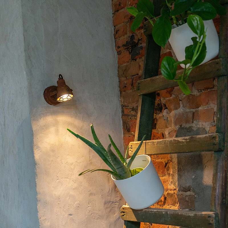 Bestpreis 🌟 QAZQA Industriestelle rostbraun - Sorra 😀 1 Bestpreis 🌟 QAZQA Industriestelle rostbraun - Sorra 😀