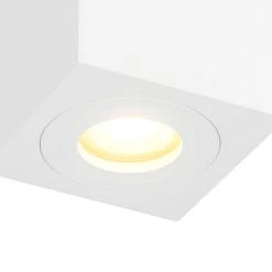 Budget 🎁 QAZQA Modernes Badezimmer vor Ort weißes Quadrat IP44 - Capa 🥰 -Deckenleuchten Verkaufs-Shop 2144 102874 2